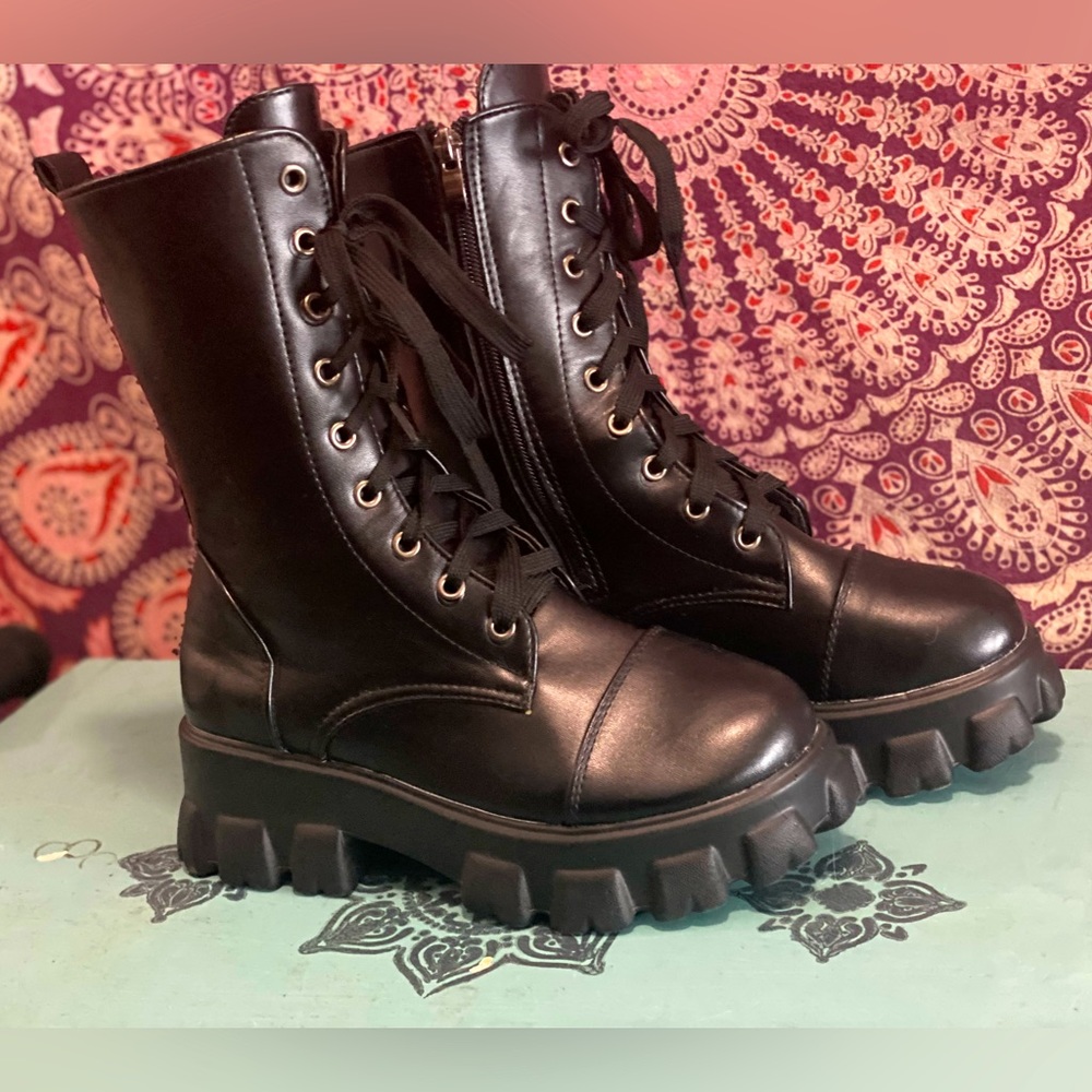 Combat Style Mystery Boots